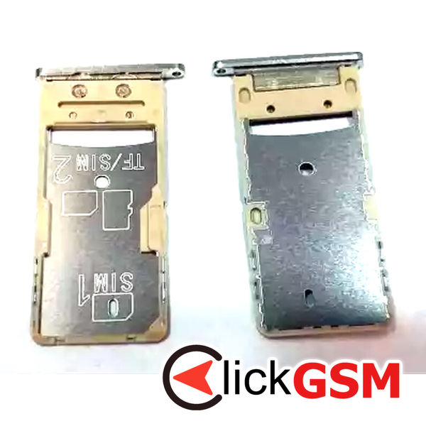 Piesa Suport Sim Auriu Doogee Mix 2 2i28