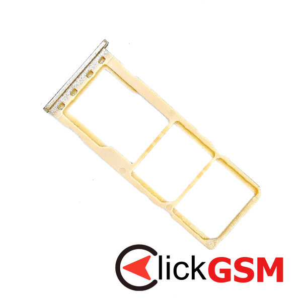 Piesa Suport Sim Auriu Samsung Galaxy M10 4j07