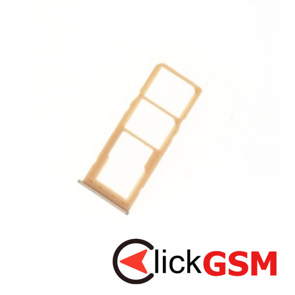 Piesa Suport Sim Auriu Samsung Galaxy M10 Cr0