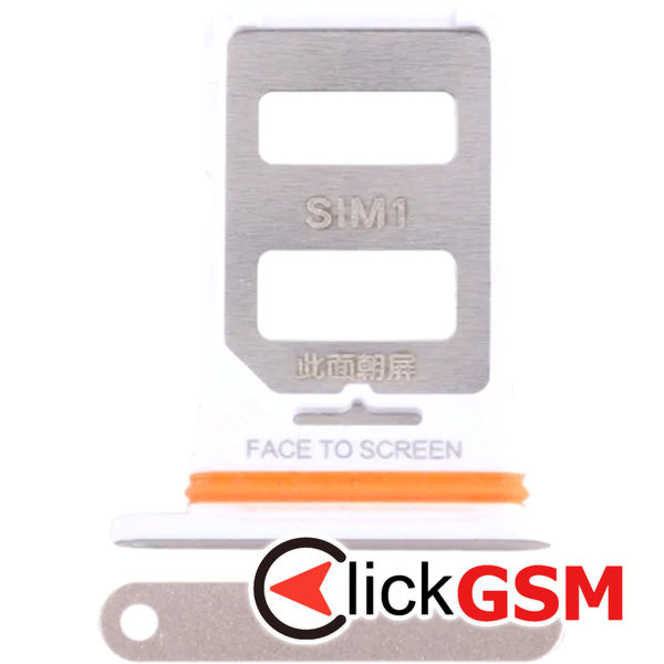 Piesa Suport Sim Auriu Xiaomi Civi 3 4w6c