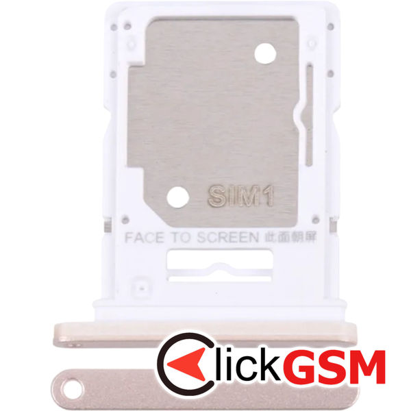 Piesa Piesa Suport Sim Auriu Xiaomi Redmi Note 13 4g 4xvh