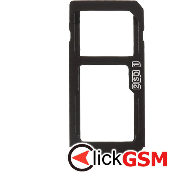 Piesa Suport Sim Black Nokia 6 3f1w