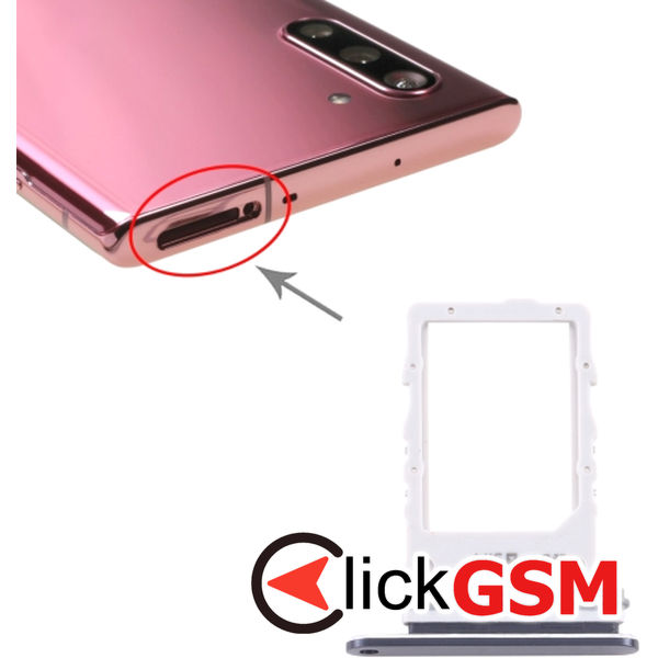 Piesa Piesa Suport Sim Black Samsung Galaxy Note10 5g 4ee2