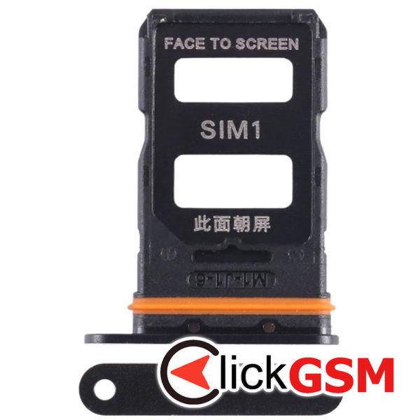 Piesa Suport Sim Black Xiaomi 13 Ultra 3ewj