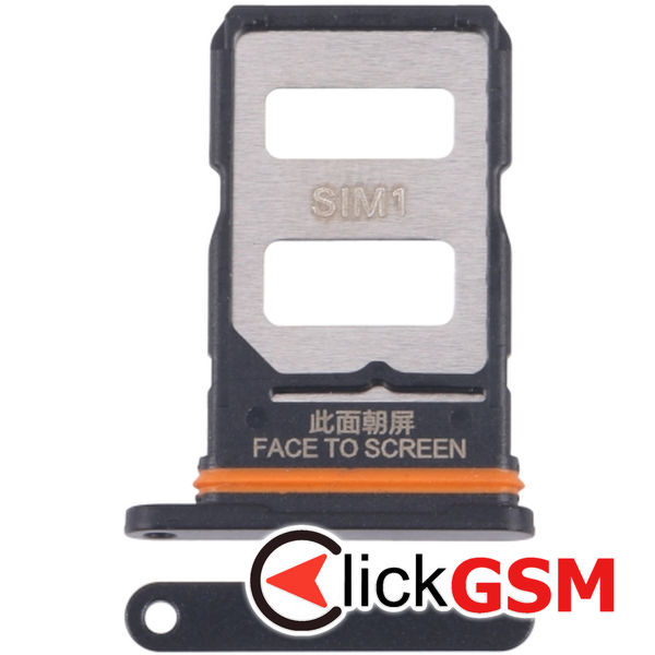 Piesa Suport Sim Black Xiaomi Poco F6 43ad