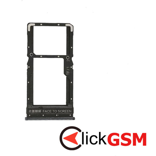 Piesa Suport Sim Black Xiaomi Poco X3 2x46