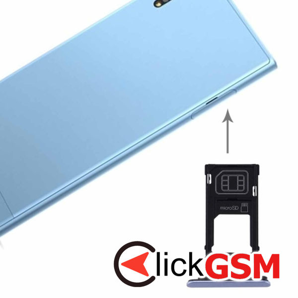 Piesa Piesa Suport Sim Blue Sony Xperia Xzs 4ot9