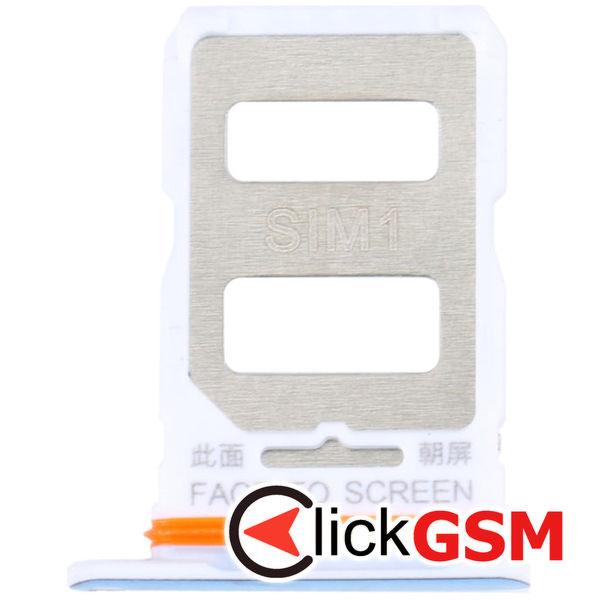 Piesa Suport Sim Cu Suport Card Albastru Xiaomi Redmi K50 Ultra 2v17