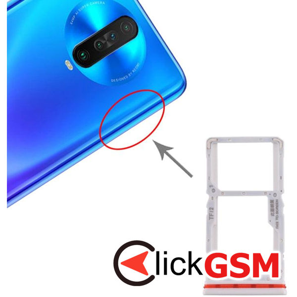 Piesa Piesa Suport Sim Cu Suport Card Ald Xiaomi Redmi K30 1z45