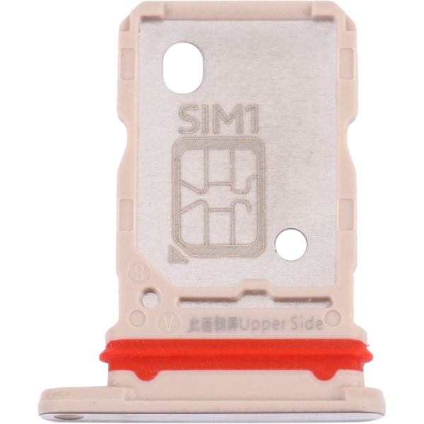 Vivo X60 Pro+ · For vivo X60 Pro+ V2056A SIM Card Tray + SIM Card Tray (Gold)