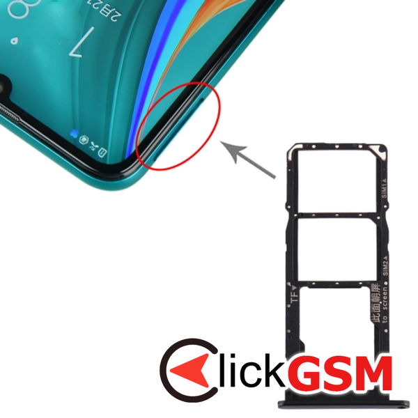 Piesa Suport Sim Cu Suport Card Black Honor Play 9a 2e99