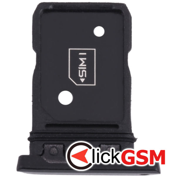 Piesa Piesa Suport Sim Cu Suport Card Black Xiaomi Black Shark 3 1z1h