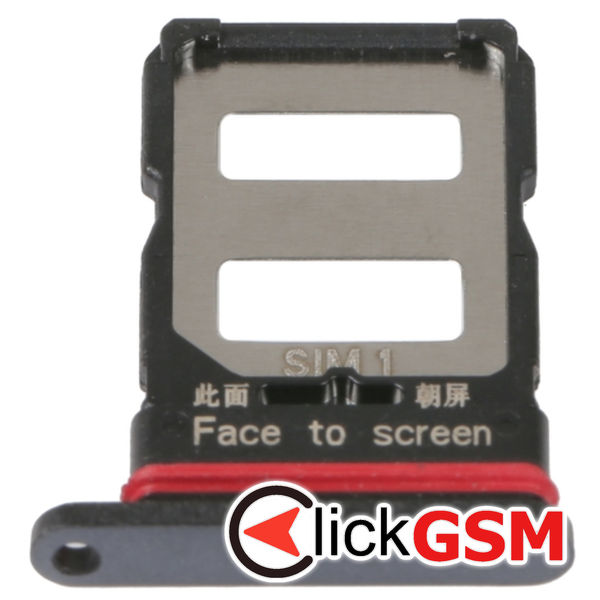 Piesa Suport Sim Cu Suport Card Black Xiaomi Poco F4 Gt 2vv5