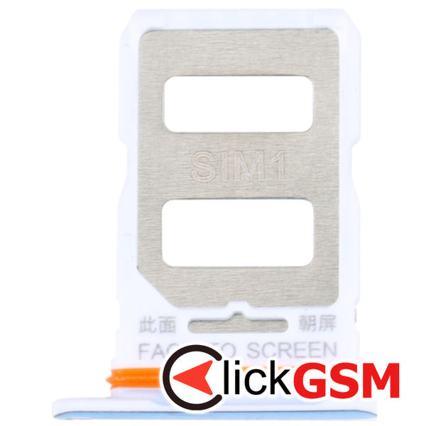 Piesa Piesa Suport Sim Cu Suport Card Blue Xiaomi Redmi K50 Ultra 2v17