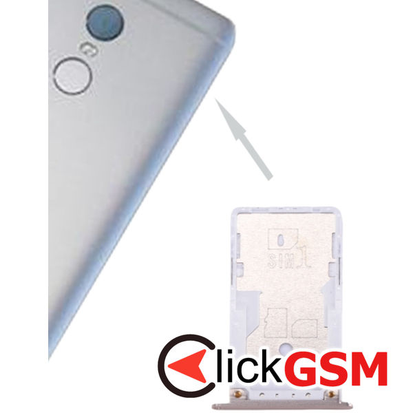 Piesa Piesa Suport Sim Cu Suport Card Gold Xiaomi Redmi Note 4 1z4o