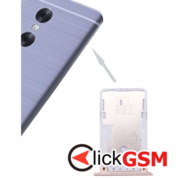 Piesa Piesa Suport Sim Cu Suport Card Gold Xiaomi Redmi Pro 1z4h