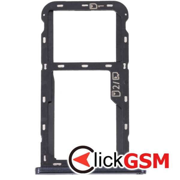 Piesa Suport Sim Cu Suport Card Grey Zte Blade A52 2v0f