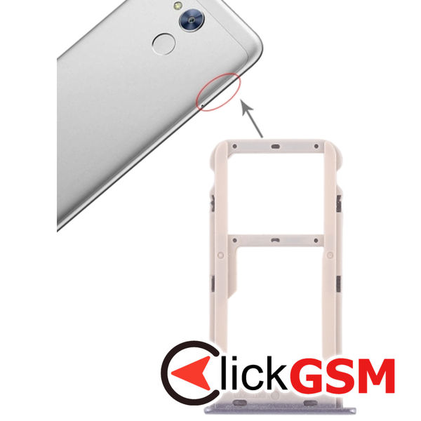 Piesa Suport Sim Cu Suport Card Honor 6a 2e8v