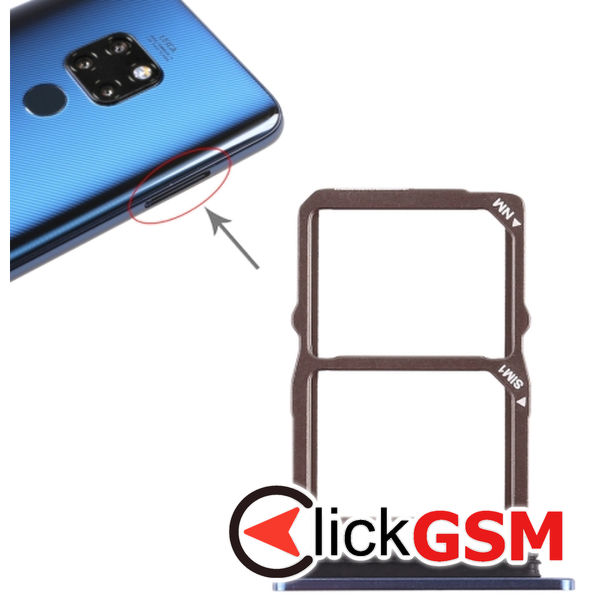 Piesa Suport Sim Cu Suport Card Huawei Mate 20 2dvi