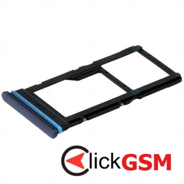 Piesa Piesa Suport Sim Cu Suport Card Micro Sd Gri Xiaomi Mi 10t Lite P04