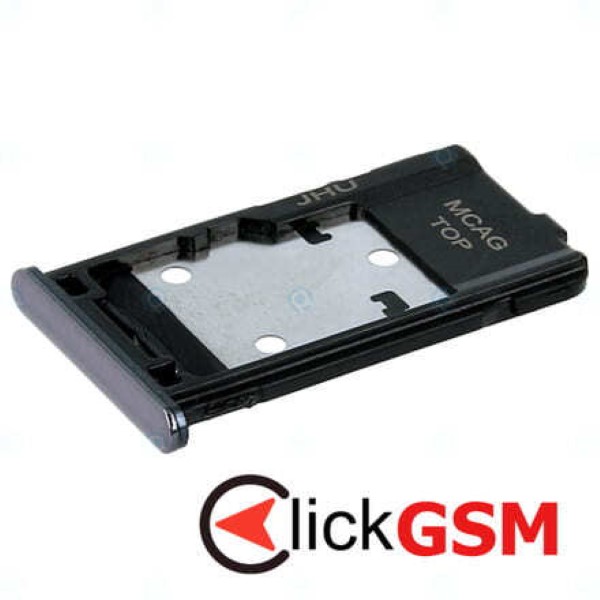 Piesa Suport Sim Cu Suport Card Micro Sd Negru Samsung Galaxy M31s 10cl