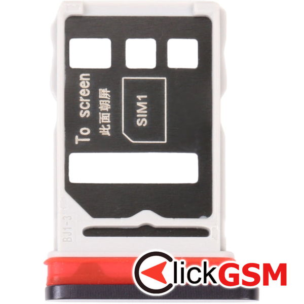 Piesa Suport Sim Cu Suport Card Negru Honor 30 2bw2