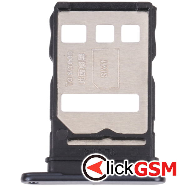 Piesa Suport Sim Cu Suport Card Negru Honor 60 2dtc