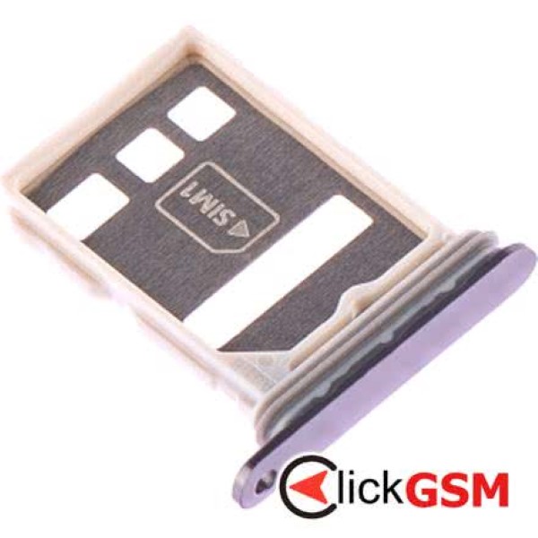 Piesa Suport Sim Cu Suport Card Negru Huawei P60 Pro 2s53