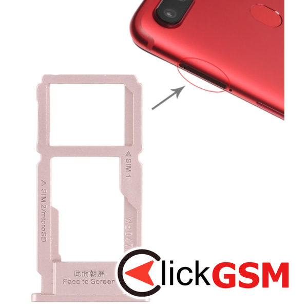 Piesa Suport Sim Cu Suport Card Oppo R11 1wx7