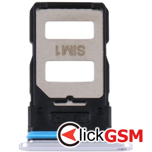 Piesa Piesa Suport Sim Cu Suport Card Silver Xiaomi Redmi K30s 1z00