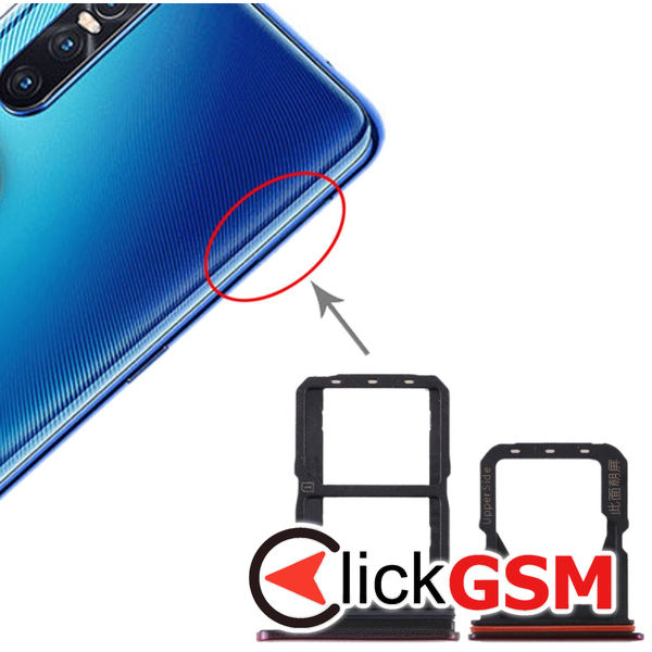 Piesa Suport Sim Cu Suport Card Vivo S1 Pro 1zwk