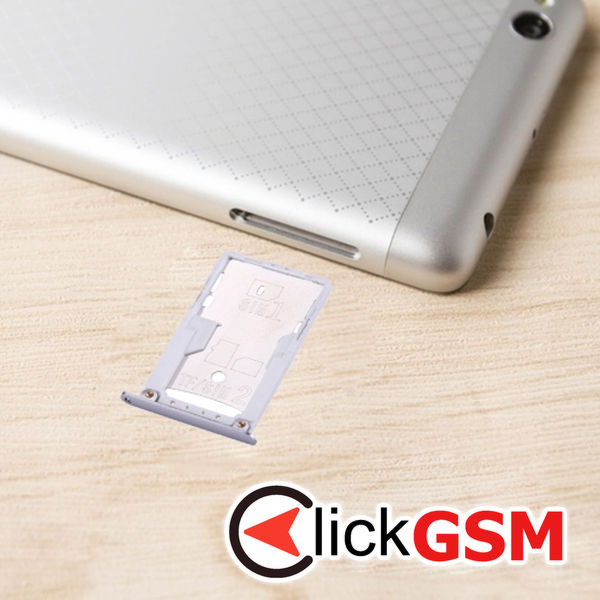 Piesa Suport Sim Cu Suport Card Xiaomi Redmi 3 1z54