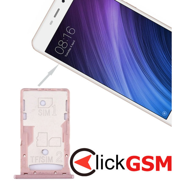 Piesa Suport Sim Cu Suport Card Xiaomi Redmi 4a 1z4x