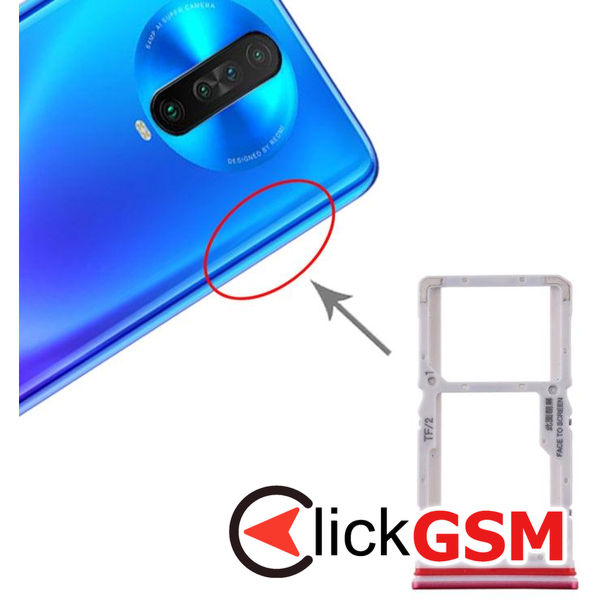 Piesa Piesa Suport Sim Cu Suport Card Xiaomi Redmi K30 1z46