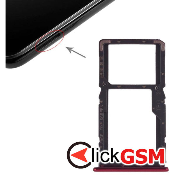 Piesa Piesa Suport Sim Cu Suport Card Xiaomi Redmi Note 7 Pro 1z19