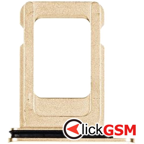 Piesa Piesa Suport Sim Gold Apple Iphone 11 Pro Max 45v9