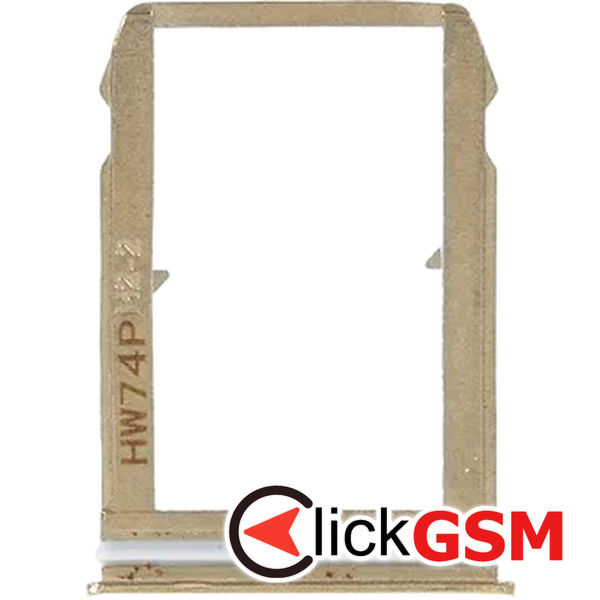 Piesa Suport Sim Gold Xiaomi Mi 6 348c