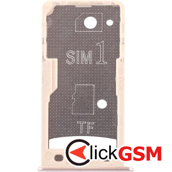 Piesa Suport Sim Gold Xiaomi Redmi 5a 42d4