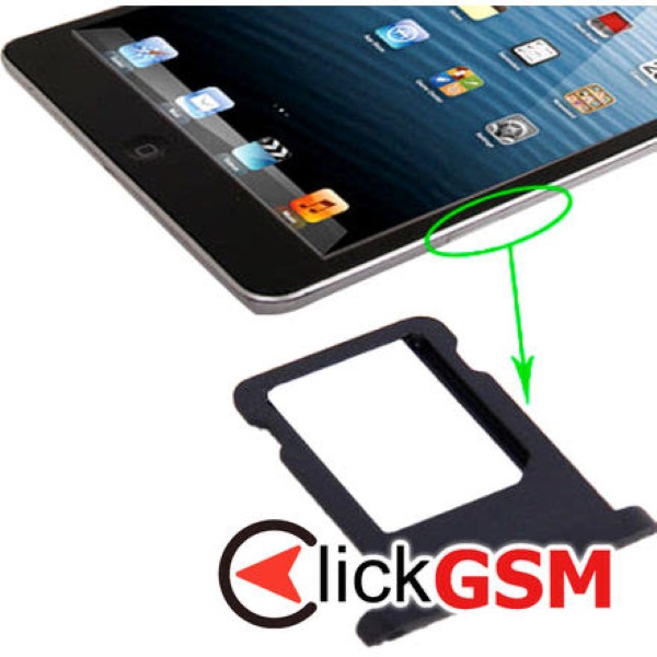 Piesa Suport Sim Negru Apple Ipad Mini 2ahb