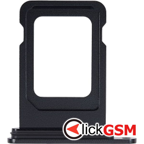 Piesa Piesa Suport Sim Negru Apple Iphone 15 3c0