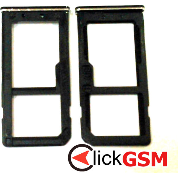 Piesa Suport Sim Negru Nokia 6 3asv