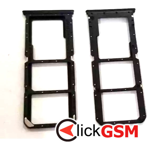 Piesa Piesa Suport Sim Negru Oppo A16 2q6l