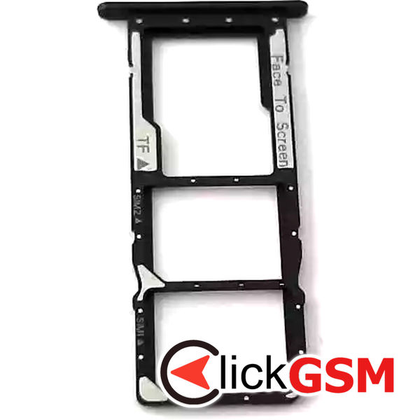 Piesa Suport Sim Negru Oukitel C35 3dk2