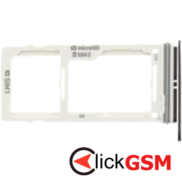 Piesa Piesa Suport Sim Negru Samsung Galaxy S9 16f1