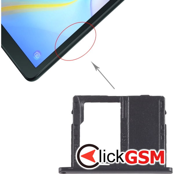 Piesa Suport Sim Negru Samsung Galaxy Tab A 10.5 4cqi