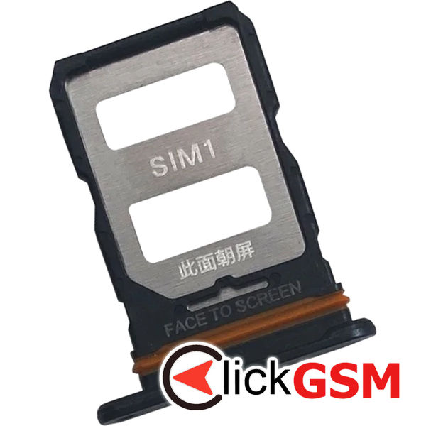 Piesa Suport Sim Negru Xiaomi 12 Lite 4w2y