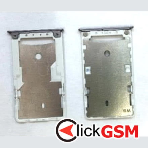 Piesa Suport Sim Negru Xiaomi Redmi 4 39gt