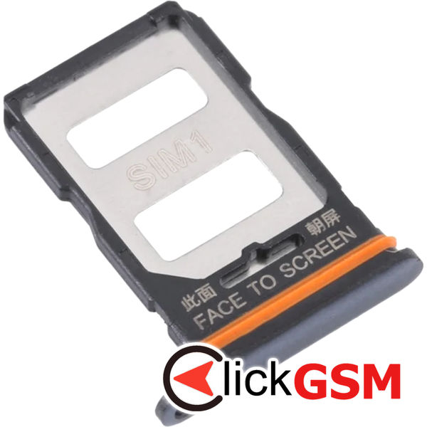 Piesa Piesa Suport Sim Negru Xiaomi Redmi K50 Ultra 4x58