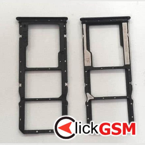 Piesa Piesa Suport Sim Negru Xiaomi Redmi Note 10 5g 39vk