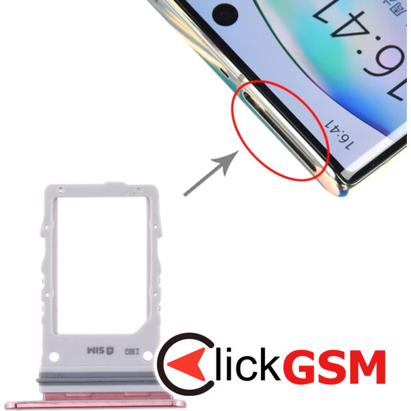 Piesa Piesa Suport Sim Pink Samsung Galaxy Note10.plus 5g 4d9h